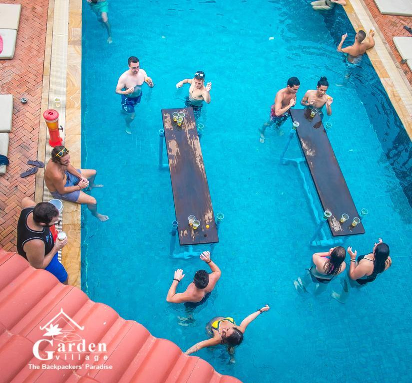 Garden Village Guesthouse & Pool Bar Sziemreap Kültér fotó