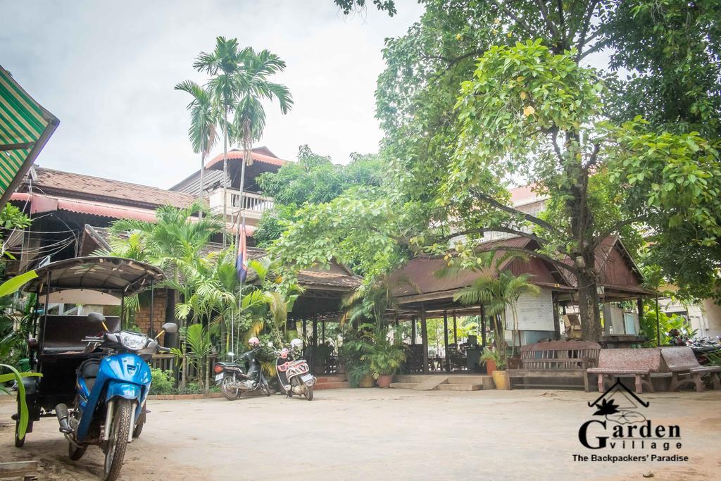 Garden Village Guesthouse & Pool Bar Sziemreap Kültér fotó