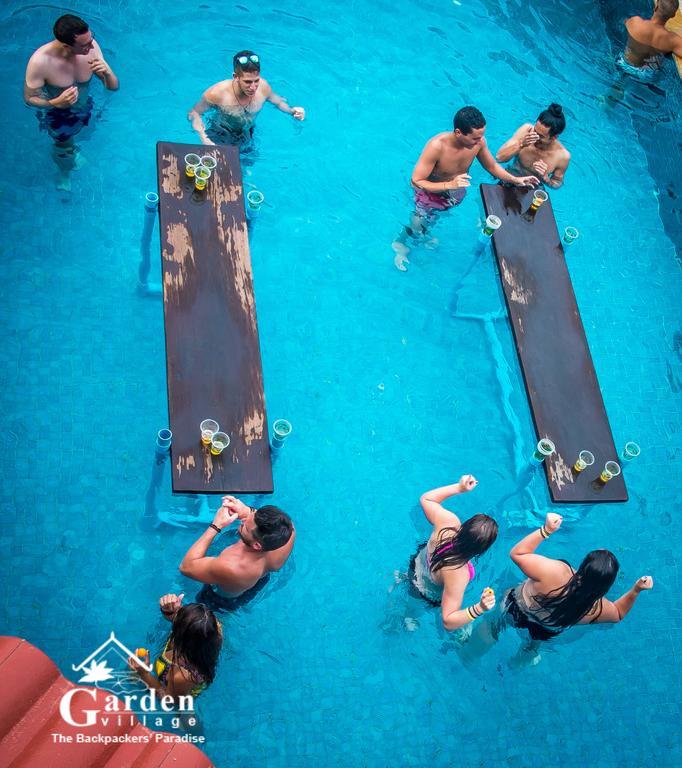 Garden Village Guesthouse & Pool Bar Sziemreap Kültér fotó